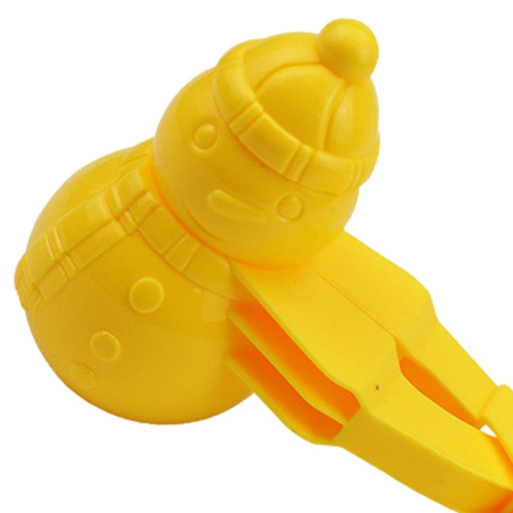 Snowman Shape Sand Ball Clamp    Yellow