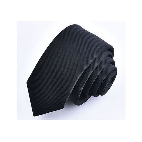 Set Of Men's Tie - Black And Wine