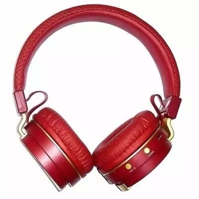 Foldable Bluetooth Mp3 & FM Headphone 047 - Red