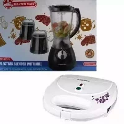 Master Chef Sandwich Maker + Blender - Bundle.