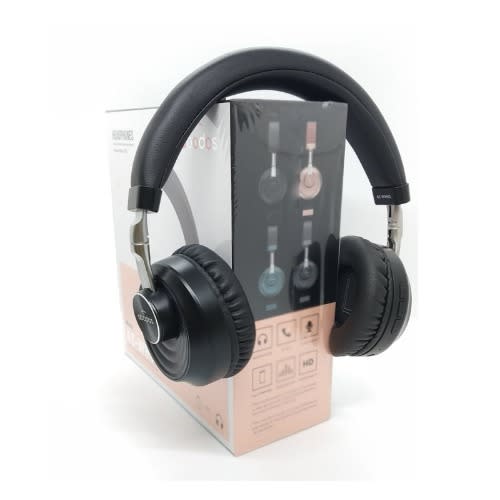 Wireless Bluetooth On-ear Headphones -Black