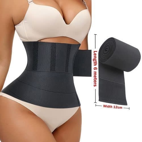 Waist Trainer Unisex Tummy Belt/tummy Wrap -6Ft