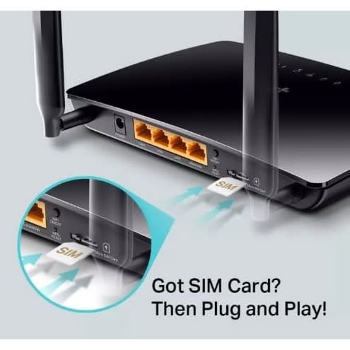 300mbps Wireless N 4g Lte Router- Tl-mr6400