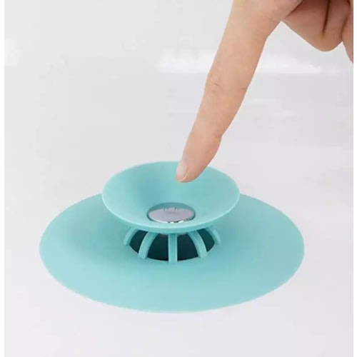 Silicone Bathroom And Kitchen Anti Clogging Sink Strainer