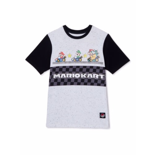 Super Mario Bros Boys Short Sleeve T-shirt