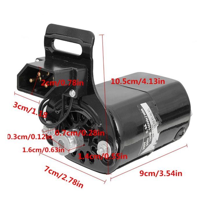 Household Sewing Machine Motor Foot Pedal Controller Kit