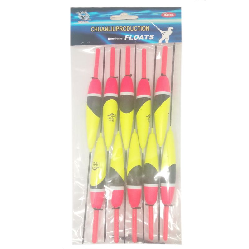 10pcs/lot Composite Material Sea Fishing Float Buoy For Mix