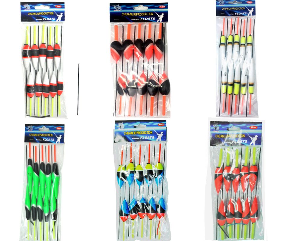10pcs/lot Composite Material Sea Fishing Float Buoy For Mix