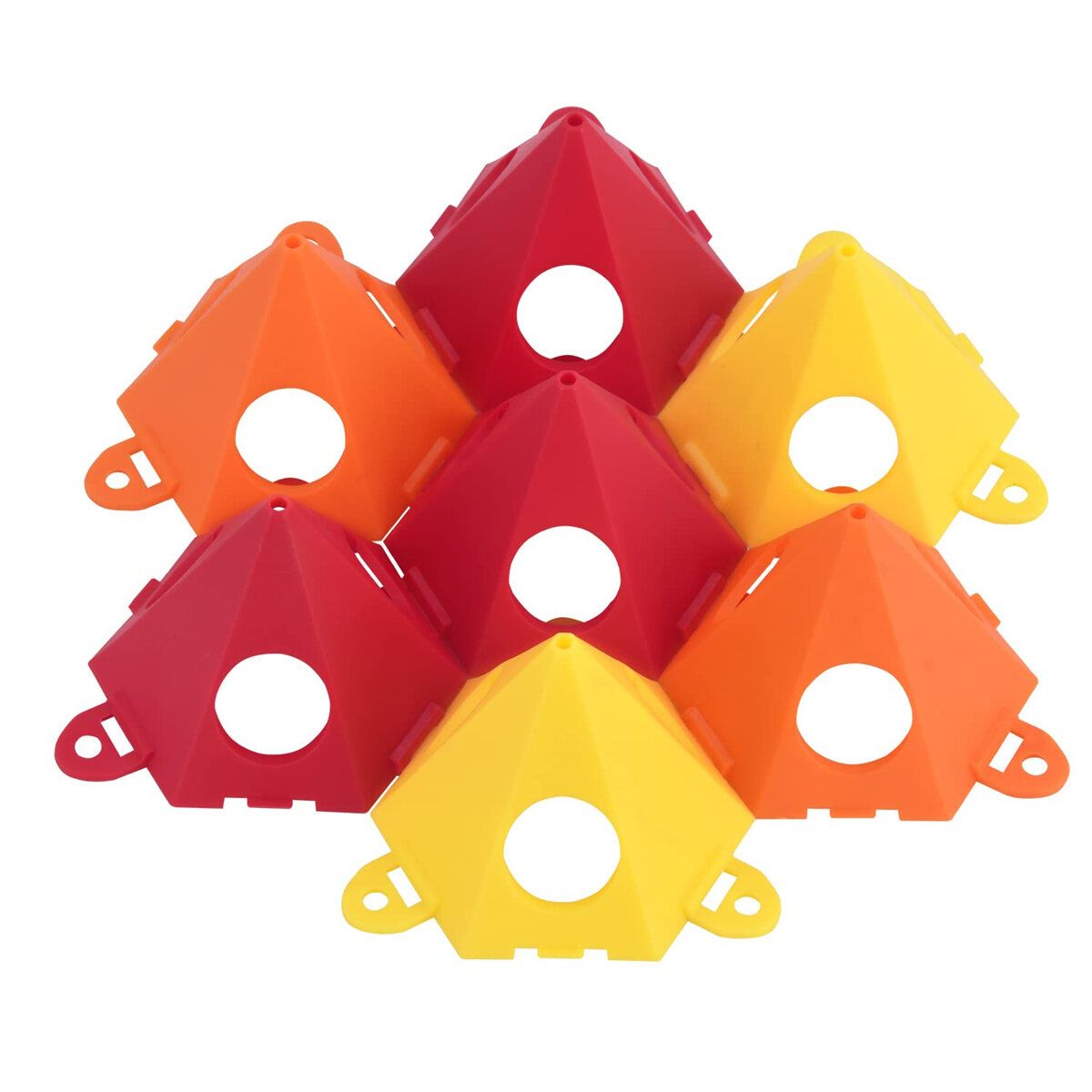 10pcs Portable Woodworking Paint Triangle Stand Wood Support