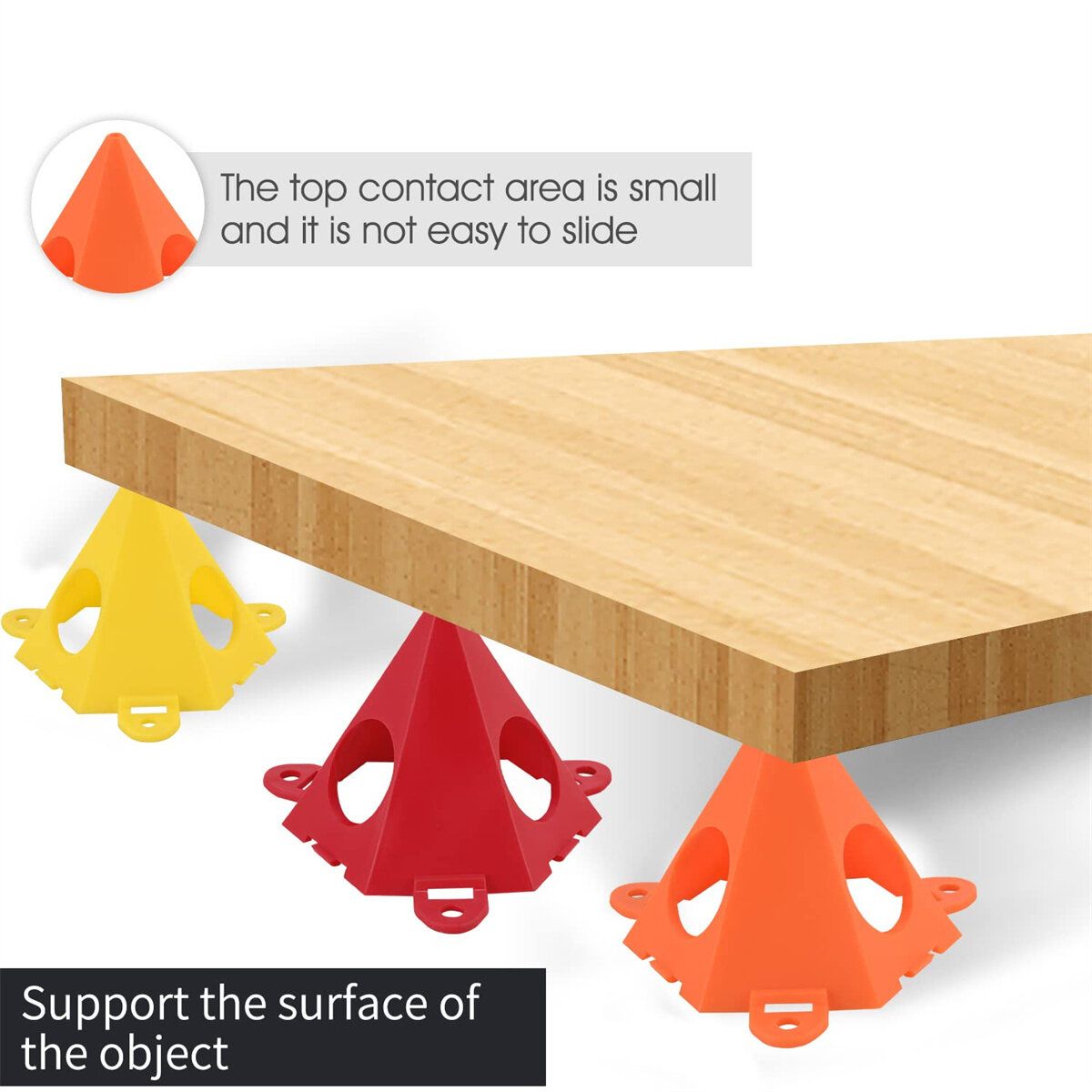 10pcs Portable Woodworking Paint Triangle Stand Wood Support