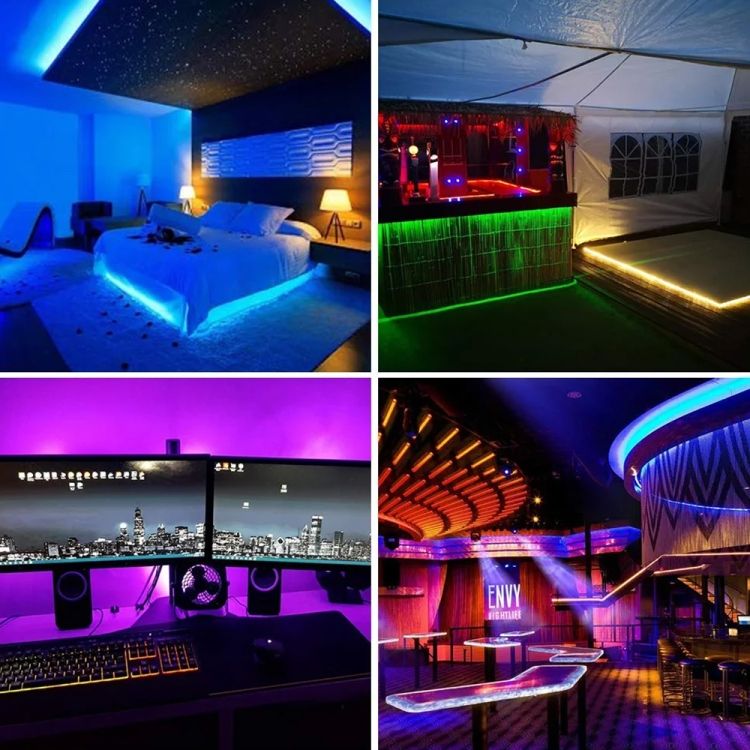 WS2812B 5050 SMD LED RGB Epoxy Rope Light