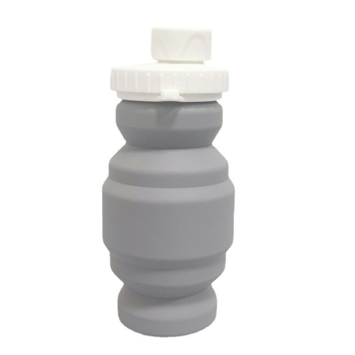 Coffee Cup Telescopic Design Coffee Tumbler Grey