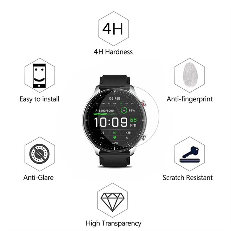 Screen Protector For Amazfit Gtr 2e Gts 2e Smartwa