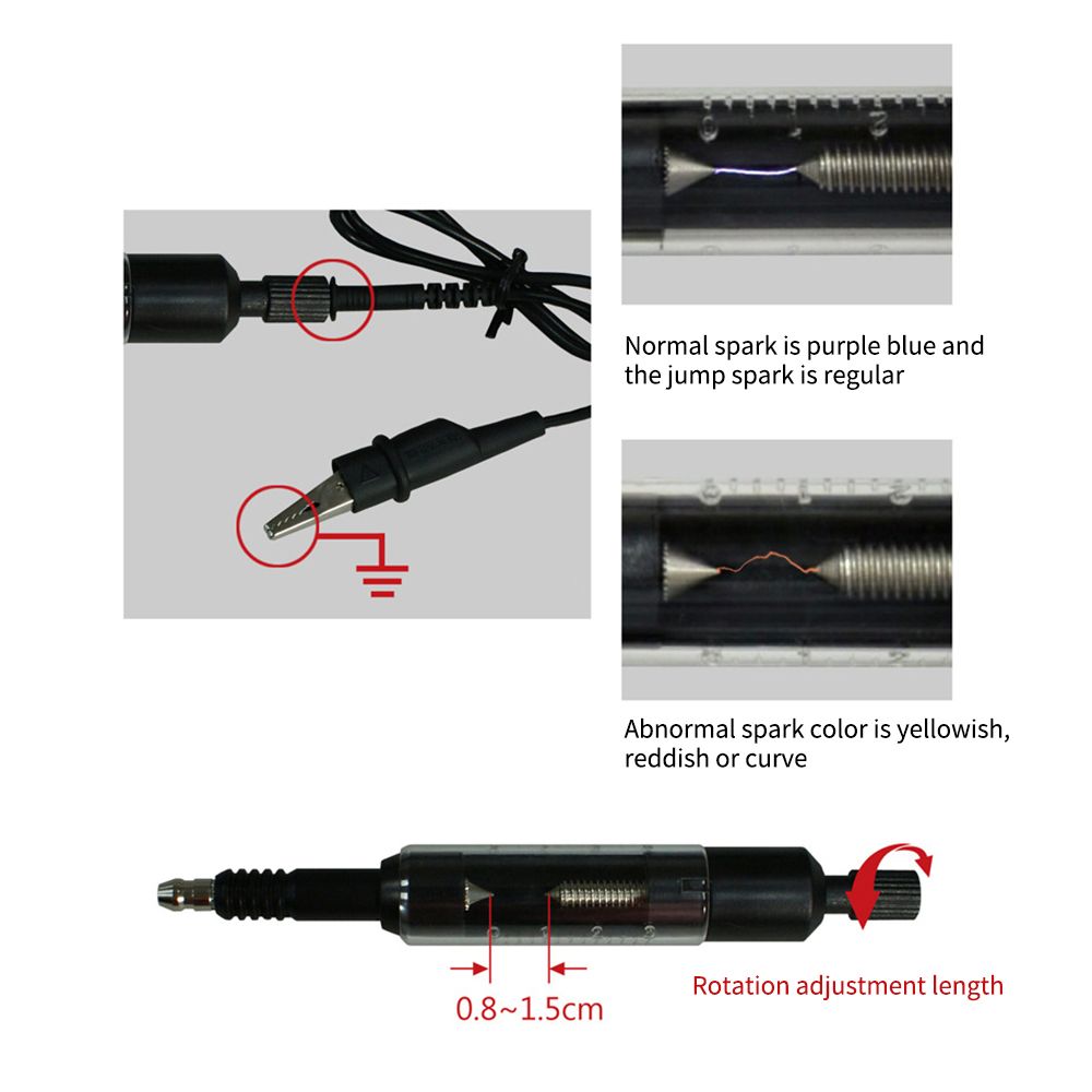 Car Spark Plug Tester Ignition Tester Automotive High