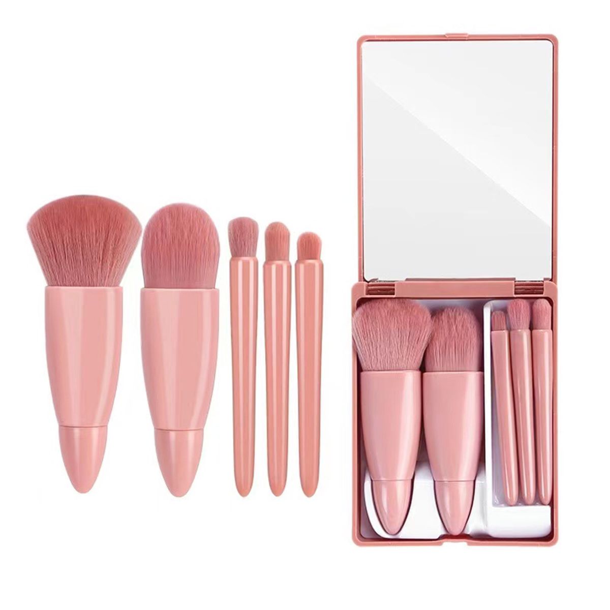 5PCS Makeup Cosmetic Brushes Kit Set Foundation Concealers