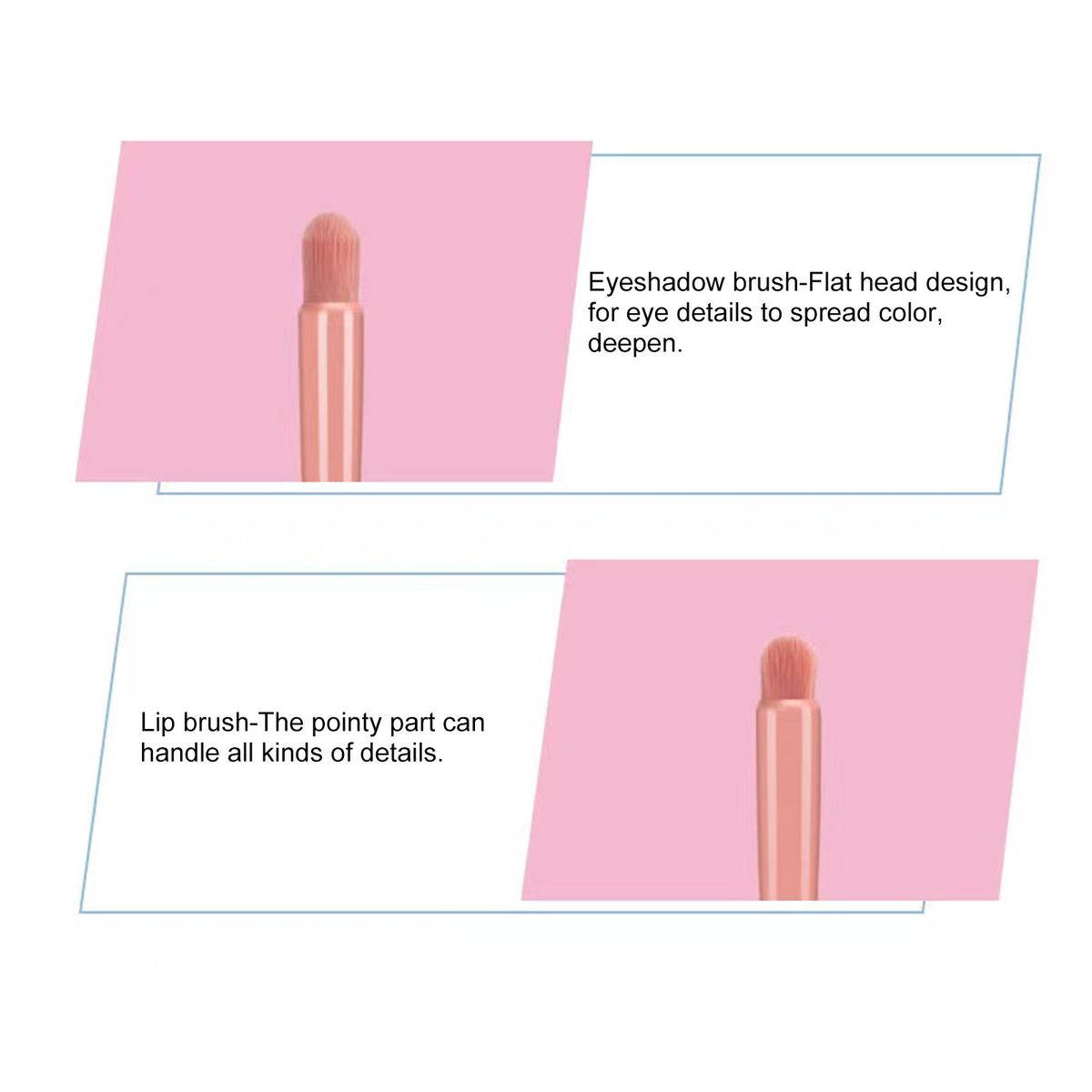 5PCS Makeup Cosmetic Brushes Kit Set Foundation Concealers