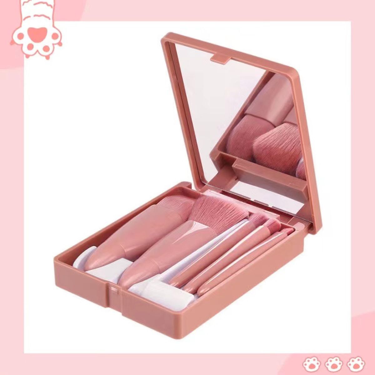 5PCS Makeup Cosmetic Brushes Kit Set Foundation Concealers