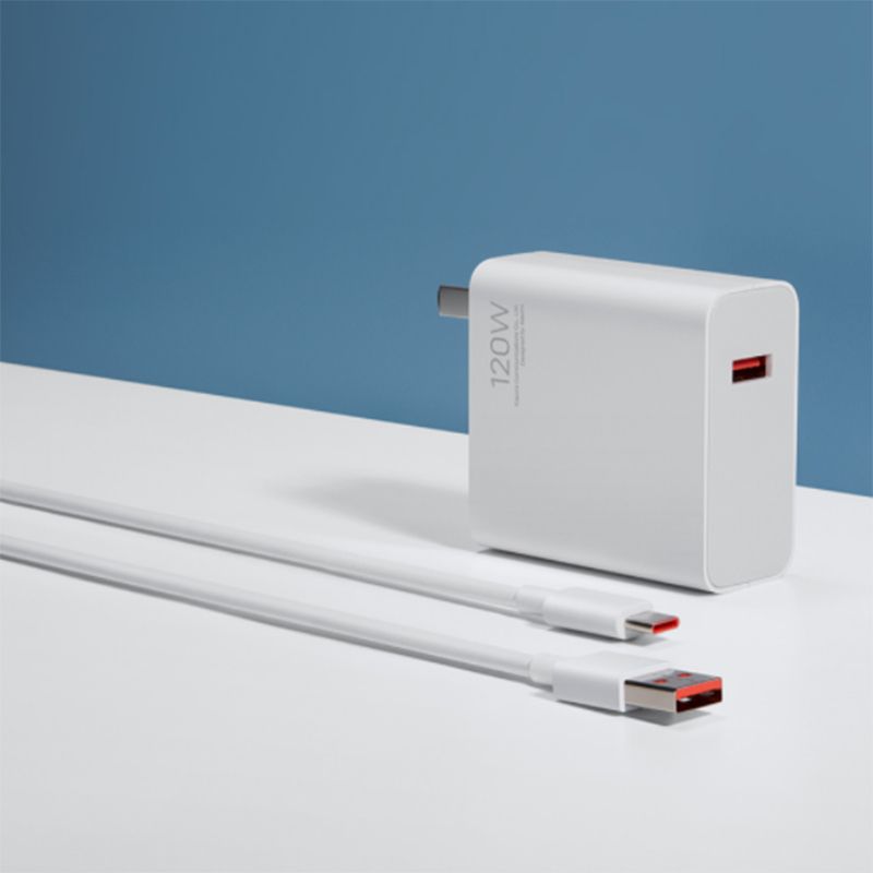 120w For Xiaomi Mi Fast Wall Charging Adapter 100cm 6a For