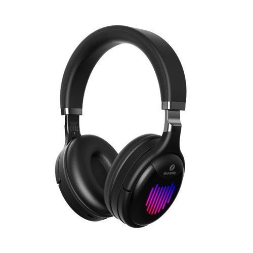 BoomPlay Over-Ear Bluetooth Wireless Headphone Black