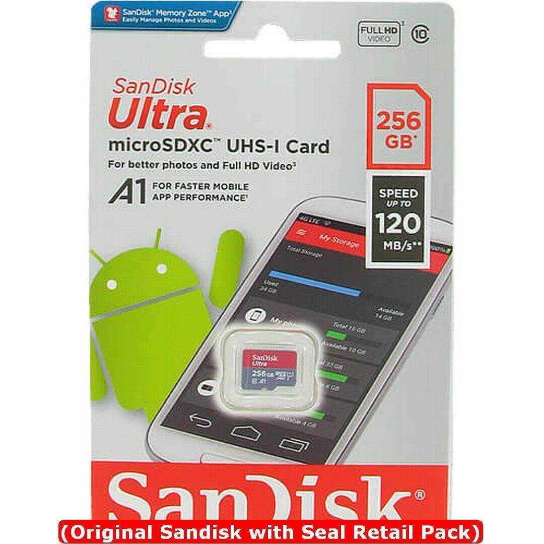 Extreme PRO SDXC UHS-I C10 U3 MicroSD 256GB SDSQUAR