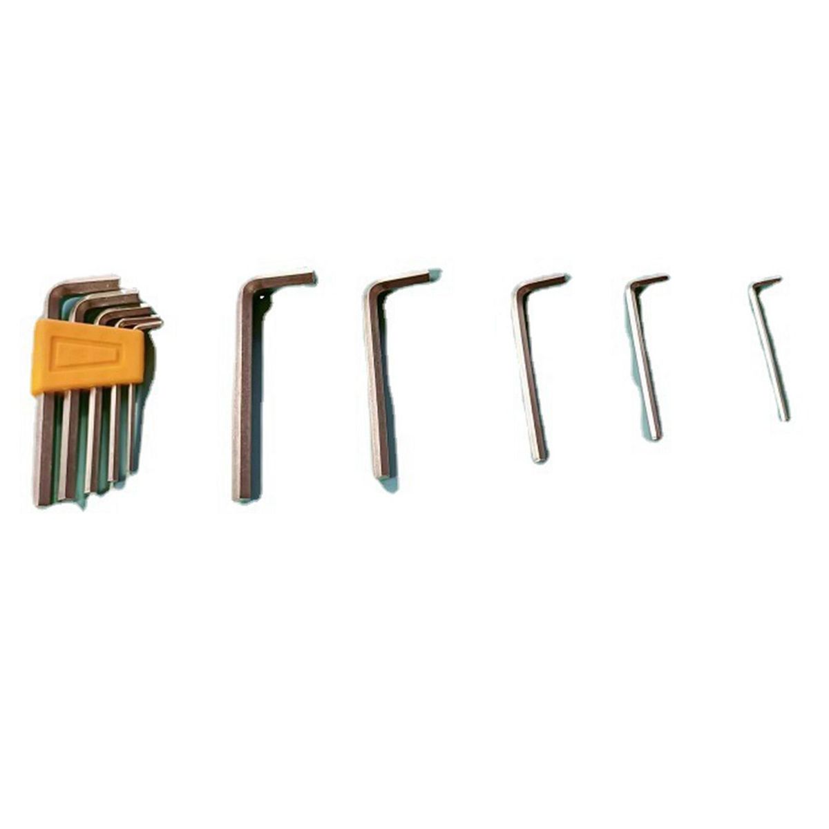 5x Hexagon Key Wrench Hex Key Set, Metal Hex Spanner