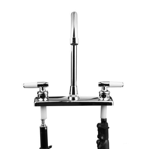RV/Mobile Home Double Basin Faucet For Kitchen