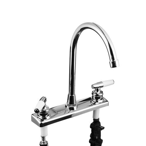 RV/Mobile Home Double Basin Faucet For Kitchen