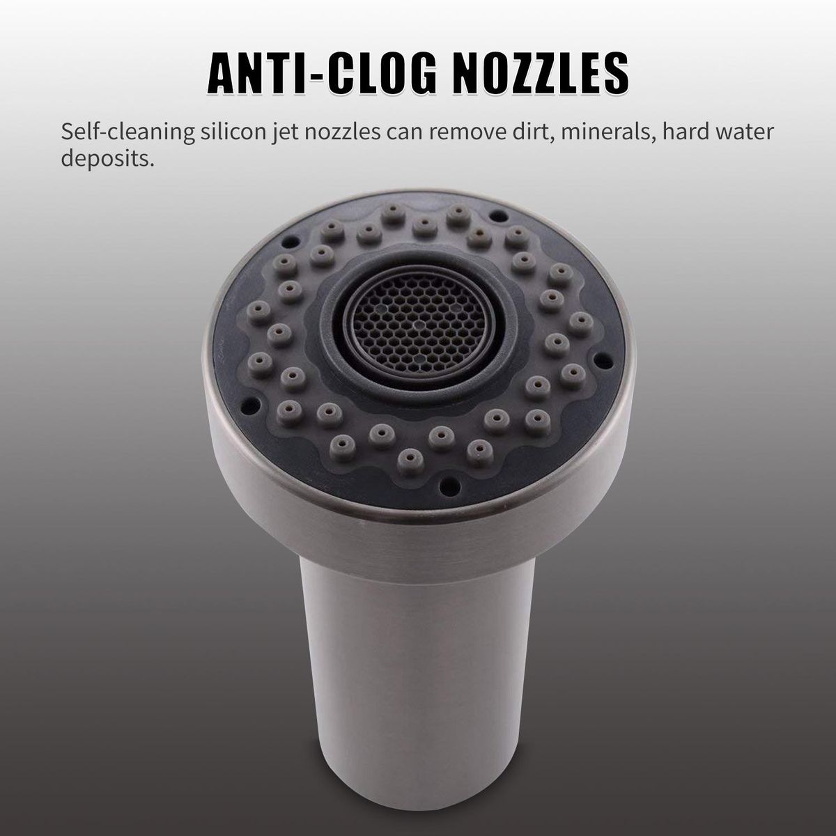 Faucet Spayer Head Sink 2 Functions Spray Head G1/2 Pull Out Spray Head Nozzle for Kitchen Faucet Pull Down Faucet Replacement Spray Head Kitchen Tap Sprayer Spout