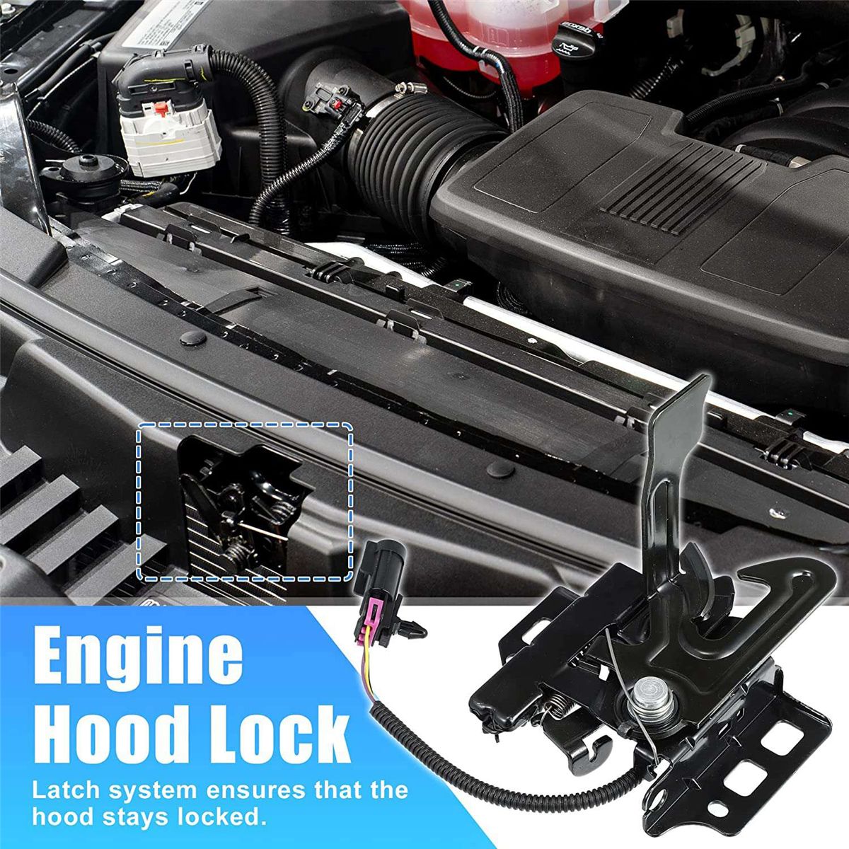 15139168 Engine Hood Latch Lock for Cadillac Escalade for
