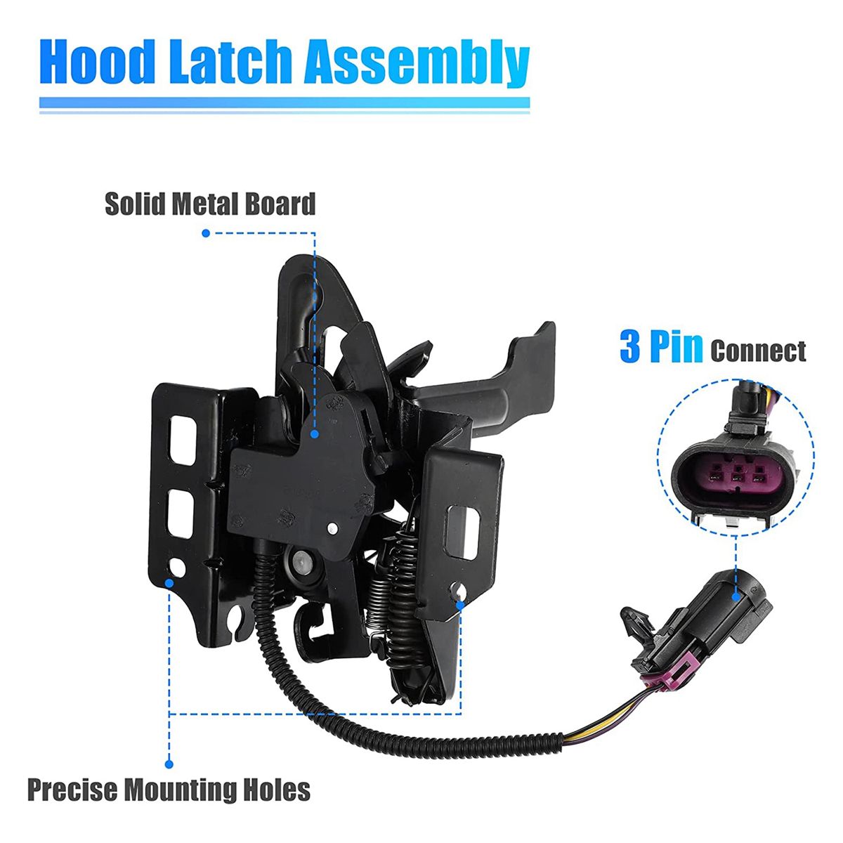15139168 Engine Hood Latch Lock for Cadillac Escalade for