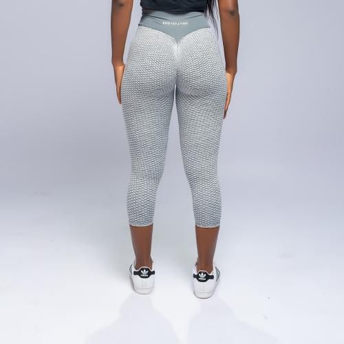 Crystal Female Fitness Leggings - Grey