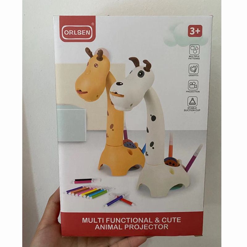 Children #39;s Projection Drawing Board Projection Deer