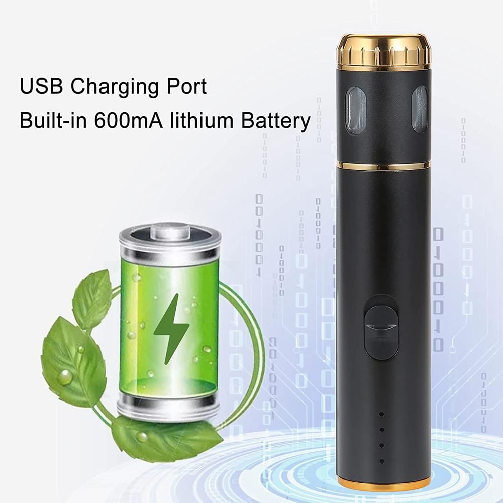 Electric Portable  USB Rechargeable Spice Multipurpose for Fluffy Product and the Kitchen Grinding Black