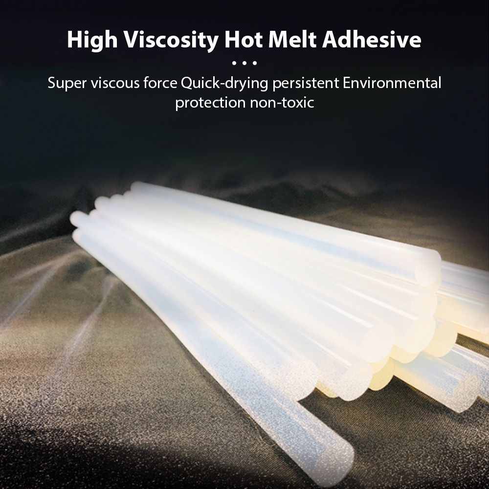 Hot Melt Stick 100PCS 7MM High Temperature Resistant White