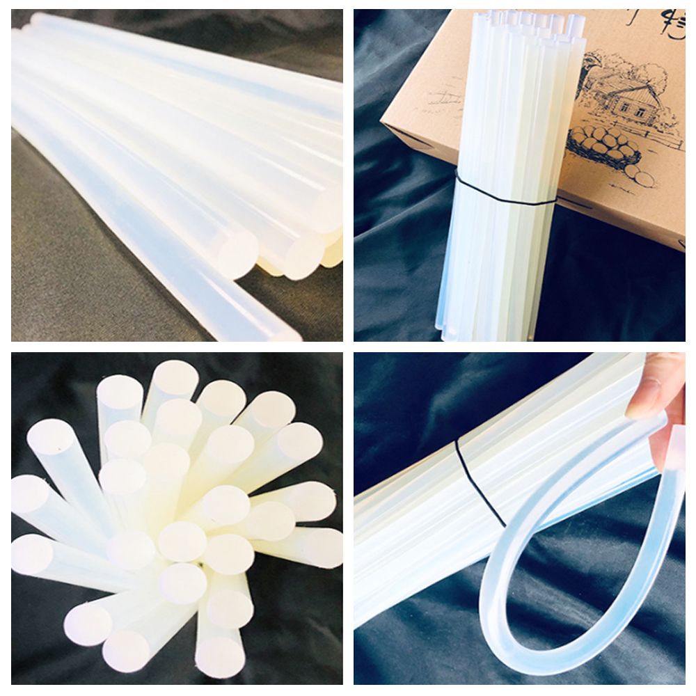 Hot Melt Stick 100PCS 7MM High Temperature Resistant White
