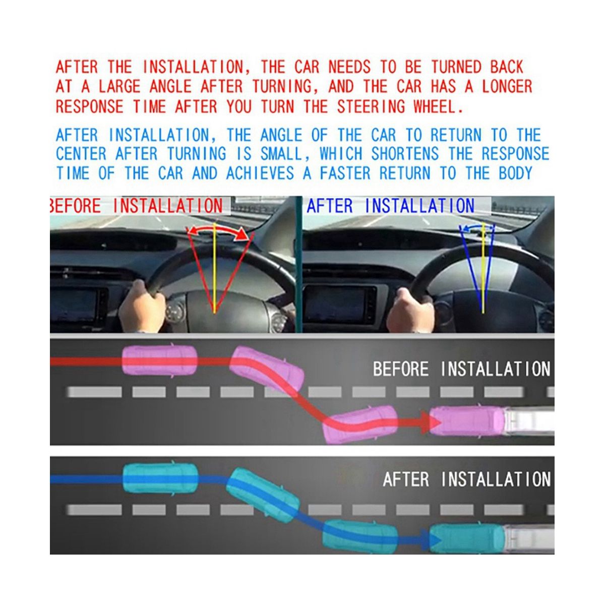 Car TRD Door Lock Buckle Upgraded Stabilizer Protector Latches Stopper for Lexus Toyota Eliminate Noise Space Lock