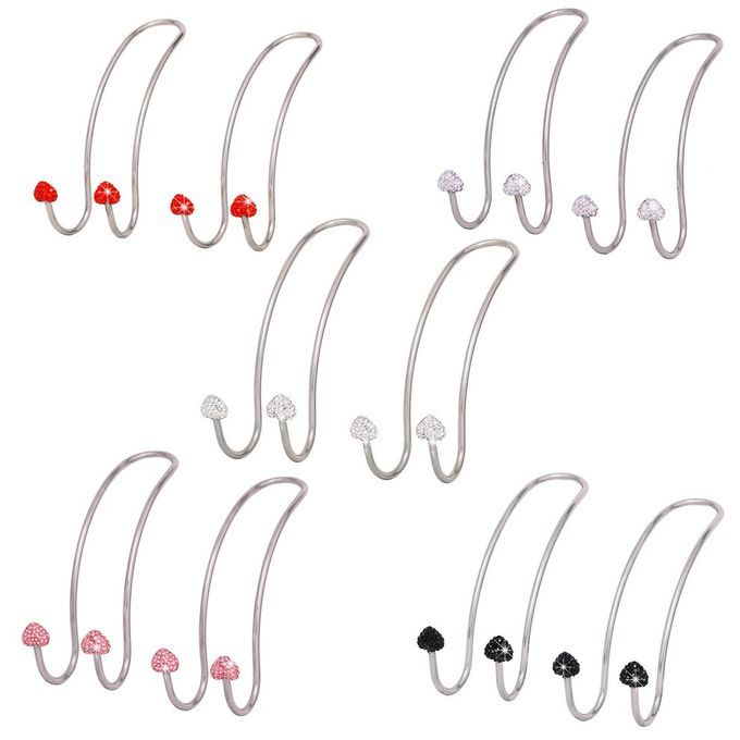 Ar Seat Ba K Drill Hook Stainless Steel Pea H Heart Generi   Ar Headrest Hook Hidden  Ar Seat Hook Rugged Frame-bla K-2p S