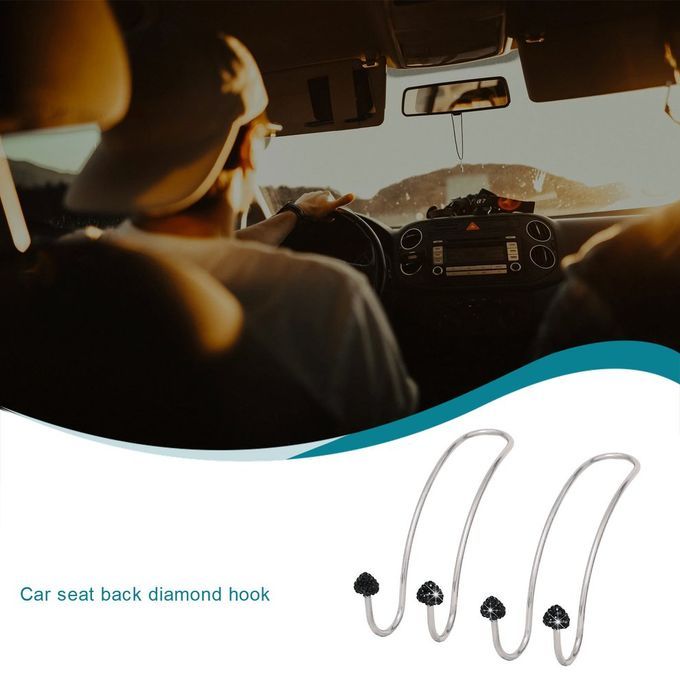 Ar Seat Ba K Drill Hook Stainless Steel Pea H Heart Generi   Ar Headrest Hook Hidden  Ar Seat Hook Rugged Frame-bla K-2p S