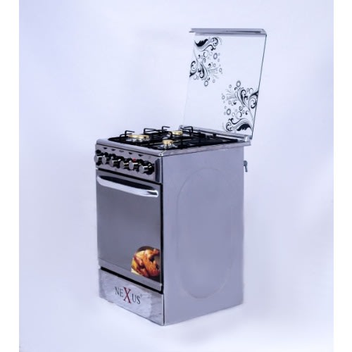 3 Gas Burners & 1 Electric Plate Cooker - Gccr-nx-5000s