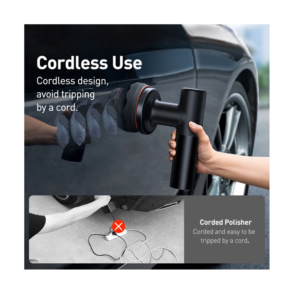 Car Polisher Machine Wireless Electric Polishing
