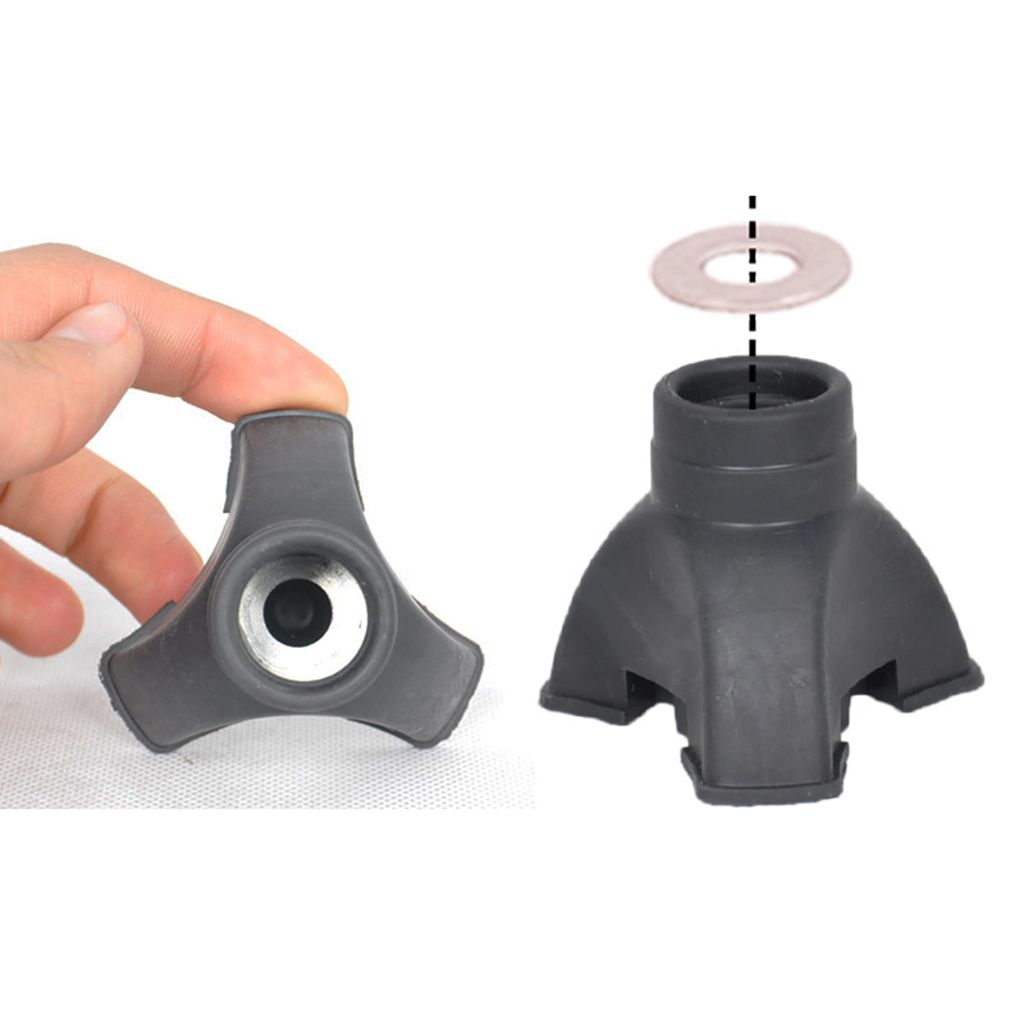 5Pcs Anti-skid And Wear-resisting Rubber Crutch Tips