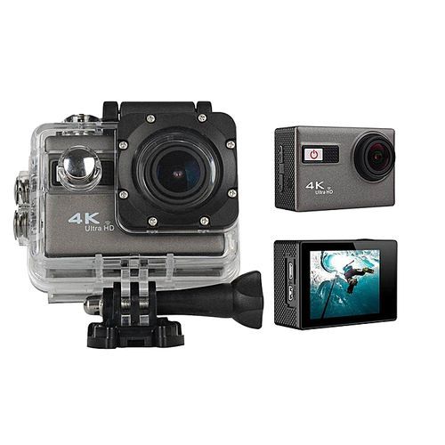 WIFI 4K Ultra HD Sport Action Camera 1080P 60fps HDMI 20MP+ 170 Degree Wide Viewing Angle Waterproof DV Camcorder For Outdoor Sports. Silver