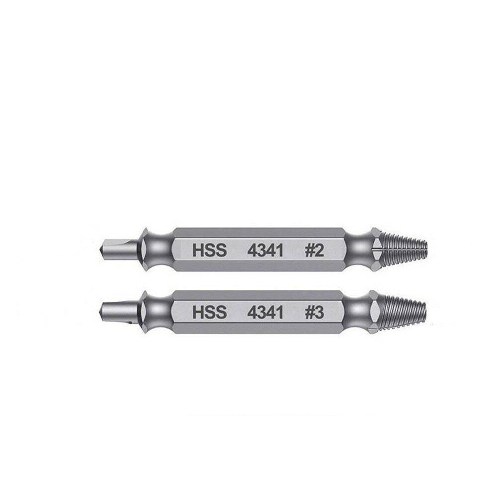 2PCS Hex 51mm HSS 4341 Screw Extractor Set Apply To Variable