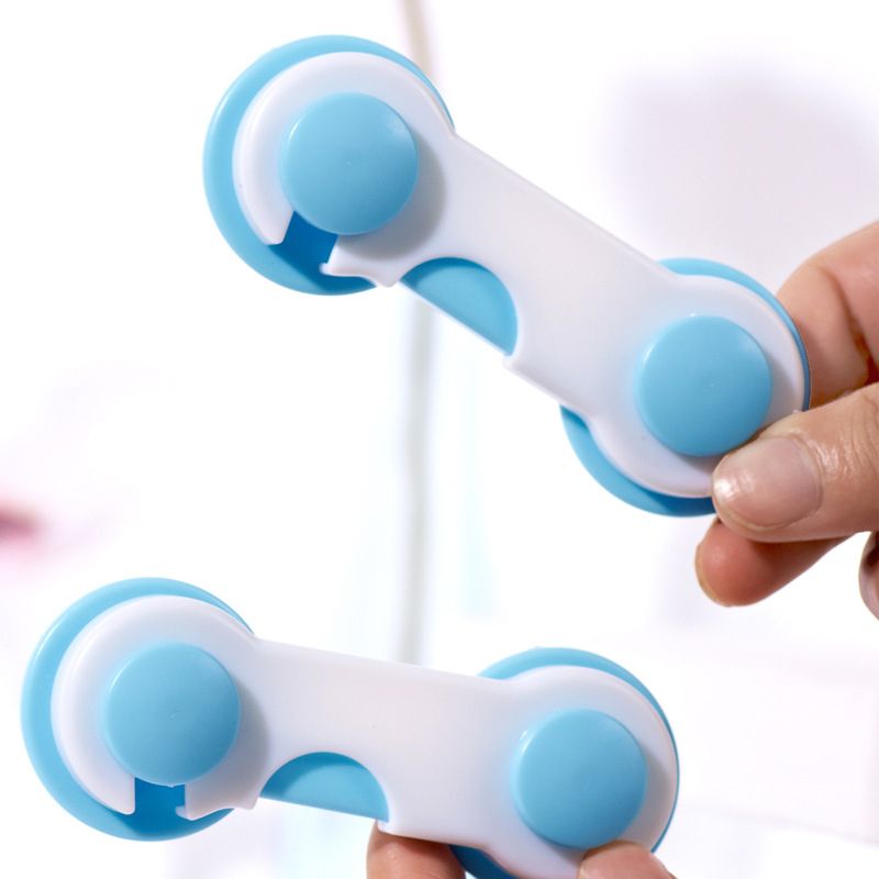 4Pcs OF Set Babies Safety Protection From Children Safe Locks For Refrigerators Drawer Baby