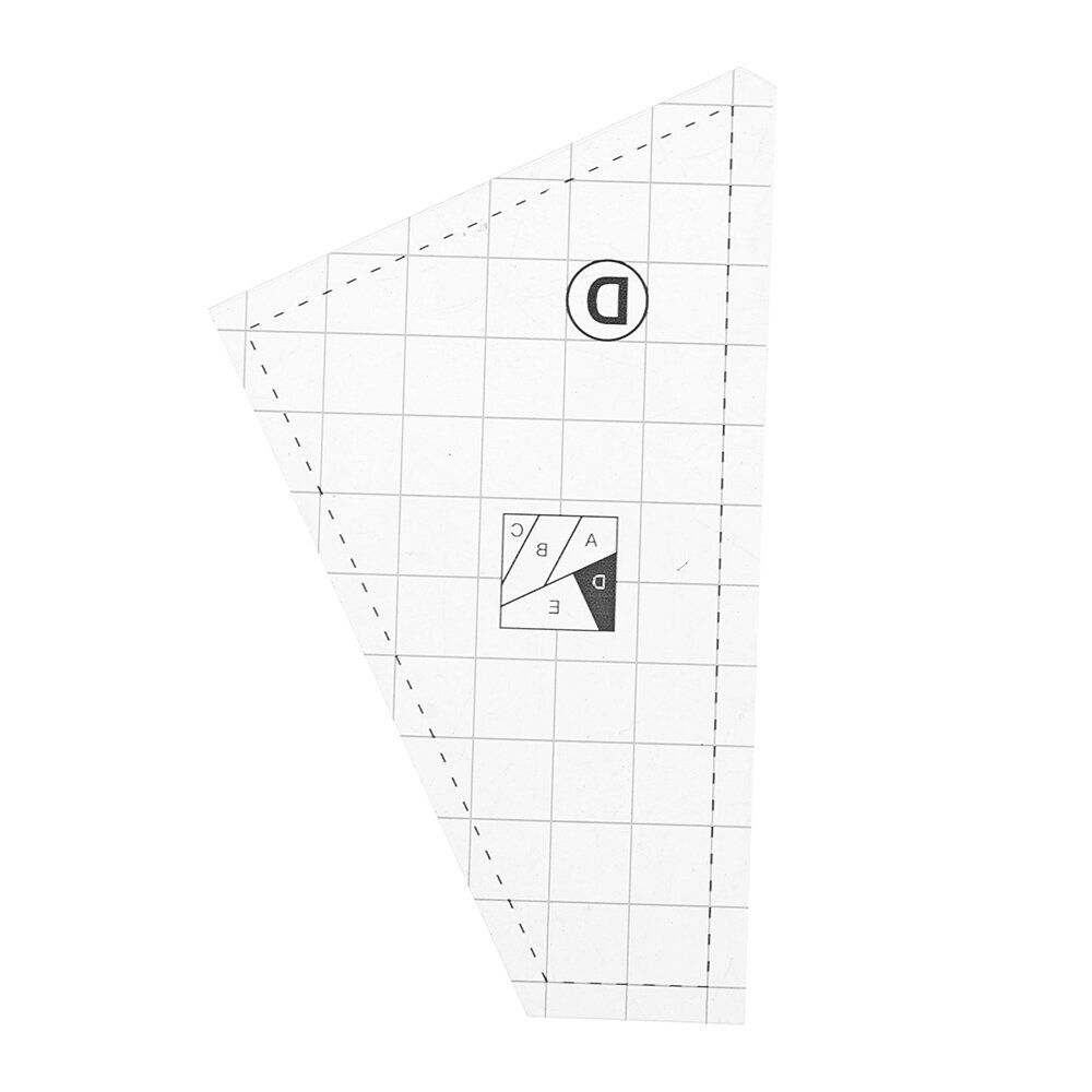 3/4/5Pcs Grids Shaped Hollow Sewing Ruler Template Square