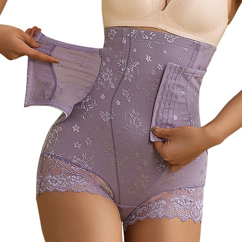 Women High Waist Abdominal Pants Postpartum Breasted Abdominal Panties Slimming  Hip Lifting Shaped