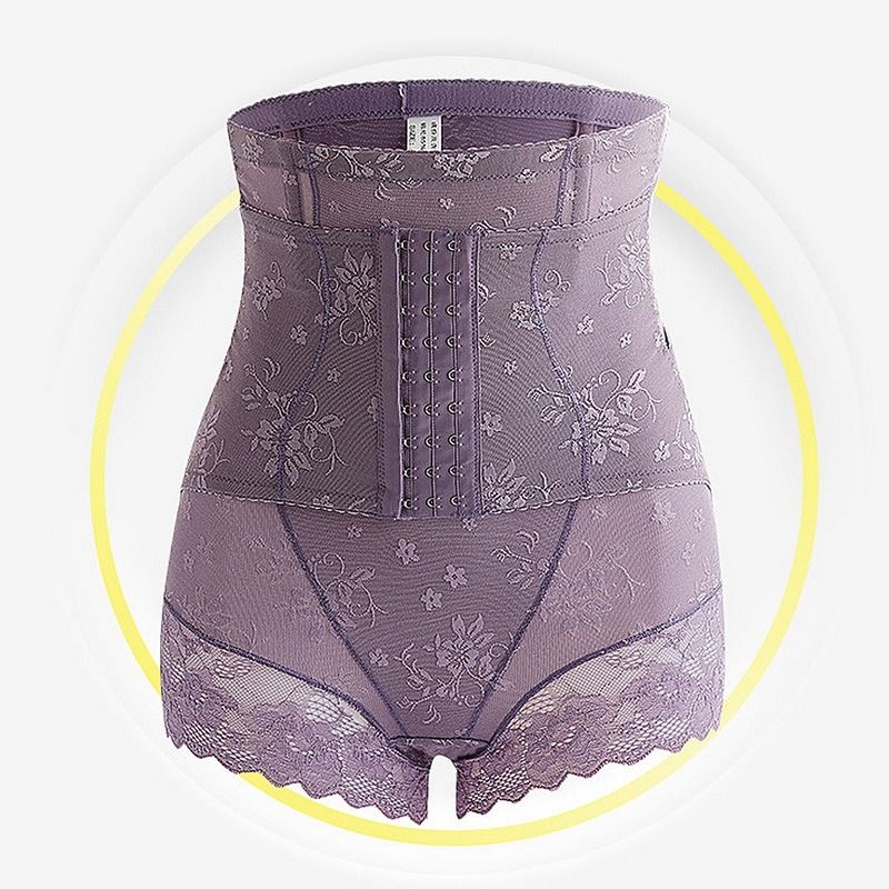 Women High Waist Abdominal Pants Postpartum Breasted Abdominal Panties Slimming  Hip Lifting Shaped