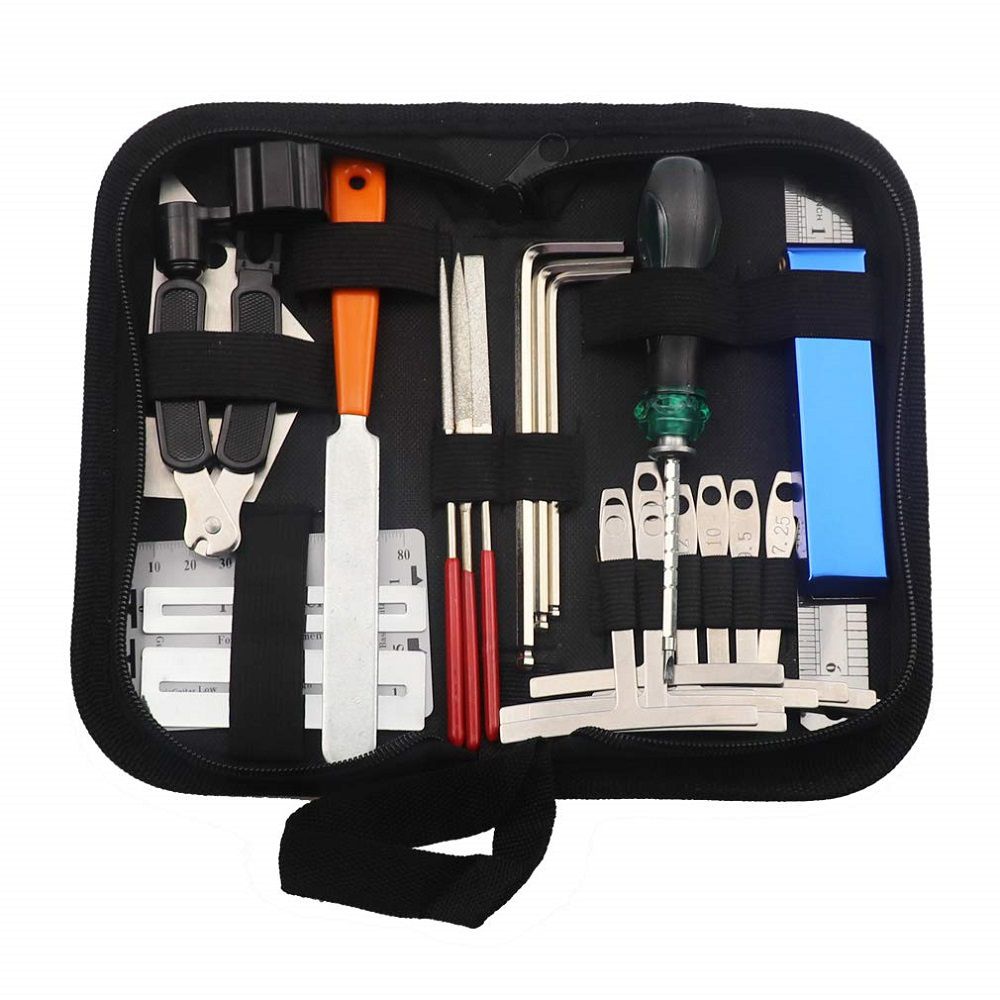 Guitar Tool Kit Repairing Maintenance Tools String Organizer