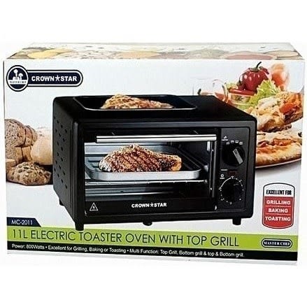 Electric Oven With Top Grill - 11l
