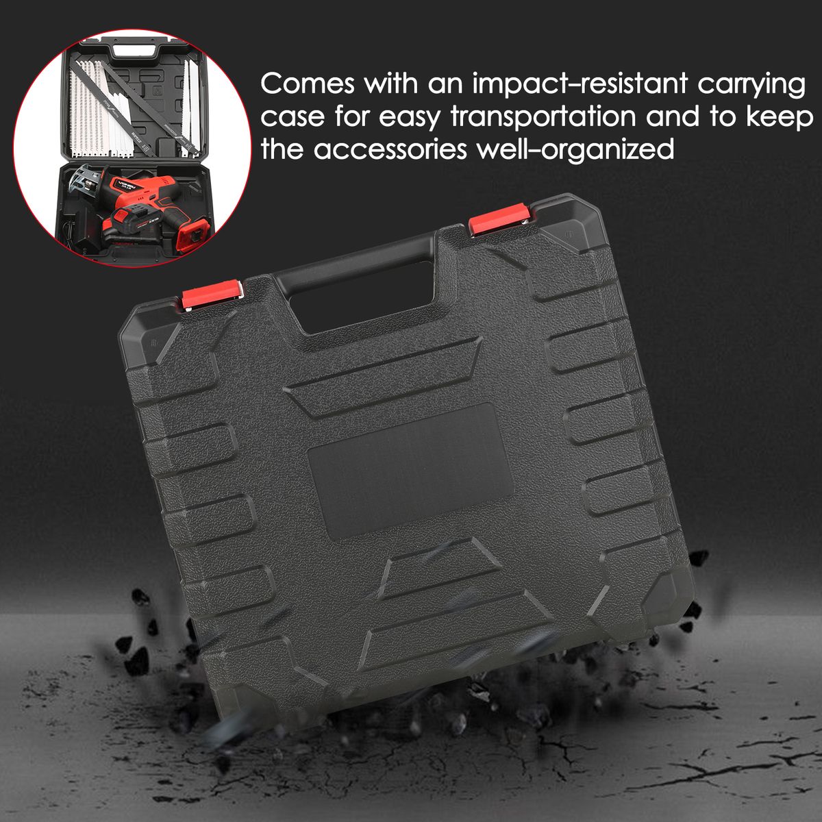 Compact Cordless Reciprocating Saw Electric 21V Versatile